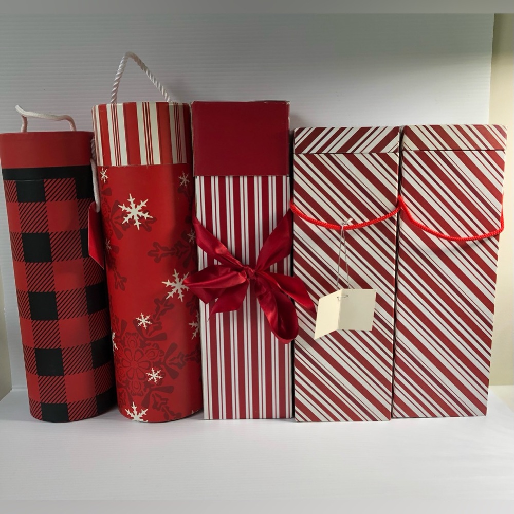 5 PCE Set Christmas Gift Boxes